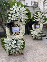 تصویر تاج گل ترحیم کد ۶۴ و ۴۱ 