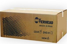 تصویر CD 52X Overhead printable سی دی اورهد ۵۲ ایکس باکسدار ۵۰ عددی
