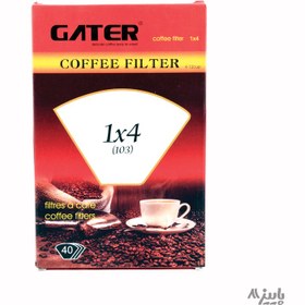 تصویر فیلتر V60 سایز ۱۰۳ برند گتر GATER ـ40 عددی 
