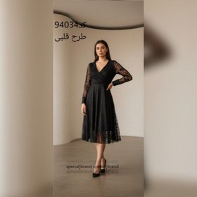 تصویر تونیک مجلسی ( نازگل فلوک) - طرح 