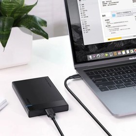 تصویر کابل TYPE C به MICRO USB (هارد) یوگرین مدل UGREEN US312 90996 طول 0.5 متر 