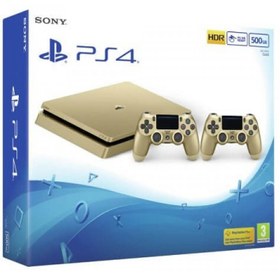 تصویر پلی استیشن 4 اسلیم طلایی| 500 گیگابایت Playstation 4 slim 500 gold