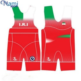 تصویر دوبنده کشتی سایز ایکس لارج Wrestling clothing size XL