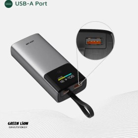 تصویر پاوربانک گرین مدل Voltix ظرفیت ۱۰ هزار میلی‌آمپر 