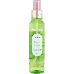 تصویر بادی اسپلش زنانه ویت یو مدل Fresh Love حجم ۱۵۰ میلی لیتر 