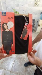 تصویر دامن کوتاه زنانه رنگ مشکی برند Tchibo 