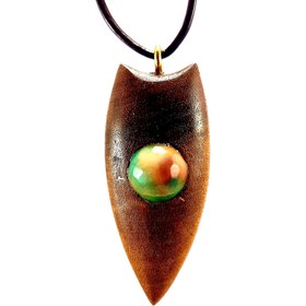 تصویر گردنبند همای سعادت فیروزه 