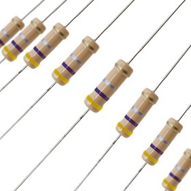 تصویر مقاومت کربنی 2 وات (بسته بندی 10 عددی) - 2.2 کیلو اهم RESISTOR 2W