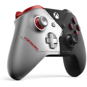 تصویر دسته بازی بی سیم ایکس باکس طرح Cyberpunk 2077 