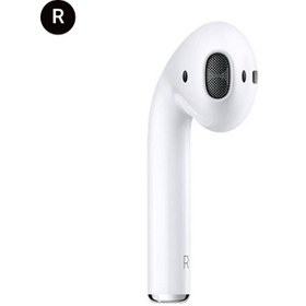 تصویر هدفون گوش راست ایرپاد نسل دوم اوپن باکس Apple AirPod 2 - Right Side - A2031 Side