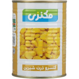 تصویر کنسرو ذرت شیرین مکنزی – 380 گرم 