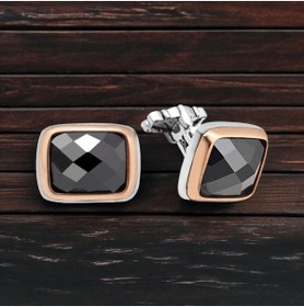 تصویر دکمه سردست مردانه | SilverPlus KG2542 