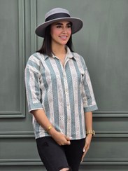 تصویر مانتو جلو دکمه زنانه کد 4030149 