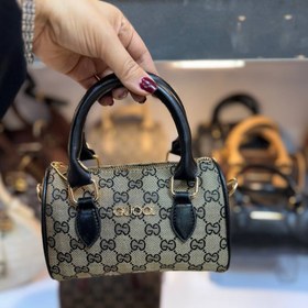 تصویر کیف صندوقی کوچیک - کرم 