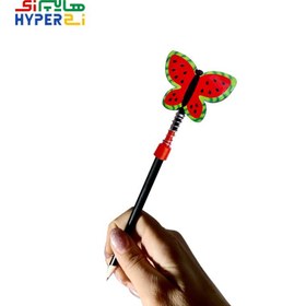 تصویر سر مدادی یلدایی هندوانه پروانه ای 