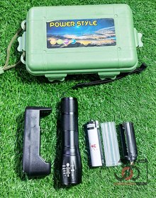 تصویر چراغ یووی پلیسی برای تشخیص سنگ های معدنی Police UV light