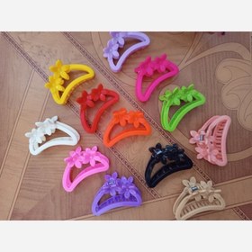 تصویر کلیپس مو هلالی سایز بزرگ براق 