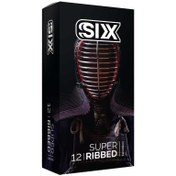 تصویر خرید کاندوم خاردار سیکس مدل SUPER RIBBED 