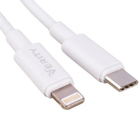 تصویر کابل شارژ Verity CB 3134 Type-C To Lightning Charging Cable Verity CB 3134 Type-C To Lightning