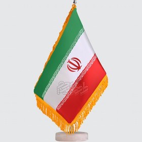 تصویر پرچم رومیزی ریشه دار 