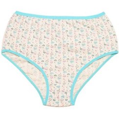 تصویر شورت نخی زنانه Adak آداک مدل فاق بلند کد 137 طرح قلب سبز ریز 