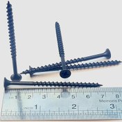 تصویر پیچ ام دی اف 70*4 چینی - 250 تایی / سیاه MDF SCREW 4*70