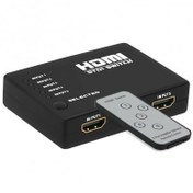تصویر سوئیچ اچ دی ام آی ۵ پورت پلاستیکی ۴k ا 5PORT 4K HDMI SWITCH 5PORT 4K HDMI SWITCH