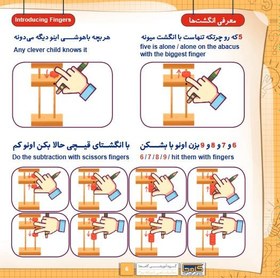 تصویر کتاب آموزش محاسبات ذهنی با چرتکه ترم-3 The book for teaching mental calculations with abacus3