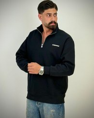 تصویر دورس نیم زیپ - مشکی Dors
