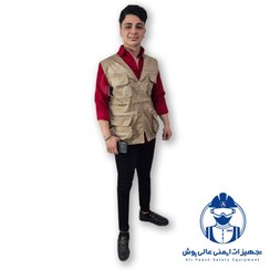 تصویر جلیقه خبرنگاری 