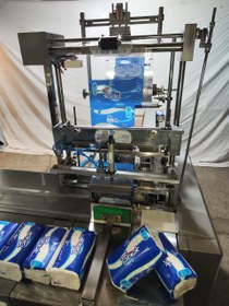 تصویر دستگاه بسته بندی دستمال کاغذی Tissue packing machine