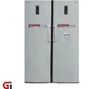 تصویر یخچال فریزر دوقلو سیلوان مدل 6012-6011 ظرفیت ۲۸ فوت 