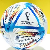 تصویر توپ فوتبال سایز 5 ادیدادس جام جهانی قطر 2022 (دست دوخت) 