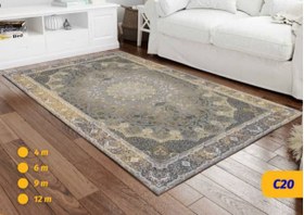 تصویر روفرشی کشدار - کاور فرش کد C20 - 9 متری carina carpet code C20