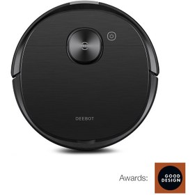 تصویر جاروبرقی رباتیک اکووکس 40 وات مدل ECOVACS DEEBOT OZMO T8 AIV ECOVACS DEEBOT OZMO T8 AIVI Robot Vacuum Cleaner, Upgraded AIVI™ Technology, TrueMapping™ Navigation System, Most Powerful Mopping System