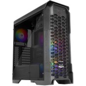 تصویر کیس کامپیوتر گرین مدل Striker FRGB GREEN Striker FRGB Mid-Tower Gaming Computer Case