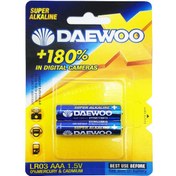 تصویر باتری قلمی دوو مدل LR6 بسته 2 عددی 