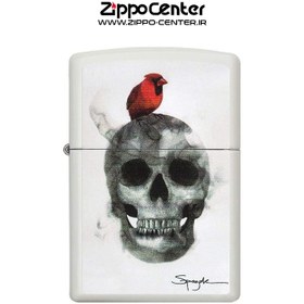تصویر فندک زیپو اصل مدل 29644 Zippo skull spazuk Zippo skull spazuk