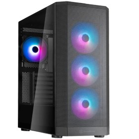 تصویر کیس کامپیوتر سیلوراستون مدل SST-FA514X SilverStone FARA 514X Black Mid-Tower Computer Case