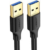 تصویر کابل تبدیل USB به USB یوگرین US128 مدل 10371 طول 2 متر ا UGREEN US128-10371 USB Link Cable 2m UGREEN US128-10371 USB Link Cable 2m