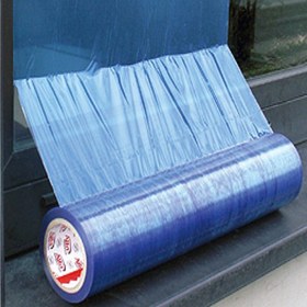 تصویر نایلون محافظ چسبدار آبی100سانتی 