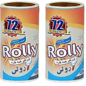 تصویر یدک پرزگیر رولی بسته ۲ عددی ADHESIVE CLEANER PAPER ROLLY