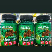 تصویر غذای ماهی قرص اسپیرولینا آلیتا ۱۰۰ عددی 