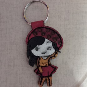 تصویر جاکلیدی دختر کفشدوزکی 