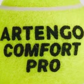 تصویر توپ تنیس - 2x4 عدد - چند کاره - زرد - Comfort Pro 