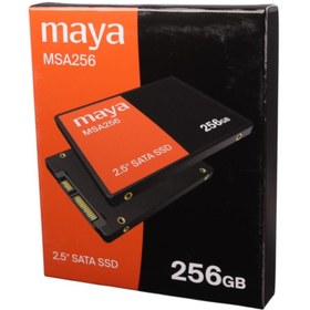 تصویر حافظه SSD اینترنال مایا مدل MSA256 با ظرفیت 256 گیگابایت Maya MSA256 256GB SSD Internal Drive