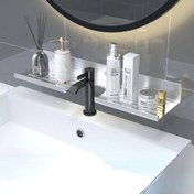 تصویر شلف حمام طوسی سایز ۴۰ کد ۲۱۴ 