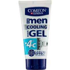 تصویر ژل اصلاح خنک کننده مردانه مناسب پوست‌های خشک و حساس 175میل کامان Comeon Cooling Shave Gel For Men 175ml