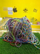 تصویر محافظ کابل فنری رنگی 