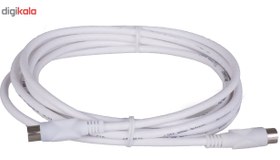 تصویر کابل آنتن مدل دو سر فیش مادگی آنتن Sky SCFF3M Antenna Cable with Female to Female Connectors 3 Meter